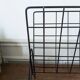 Vintage wire metal magazine rack