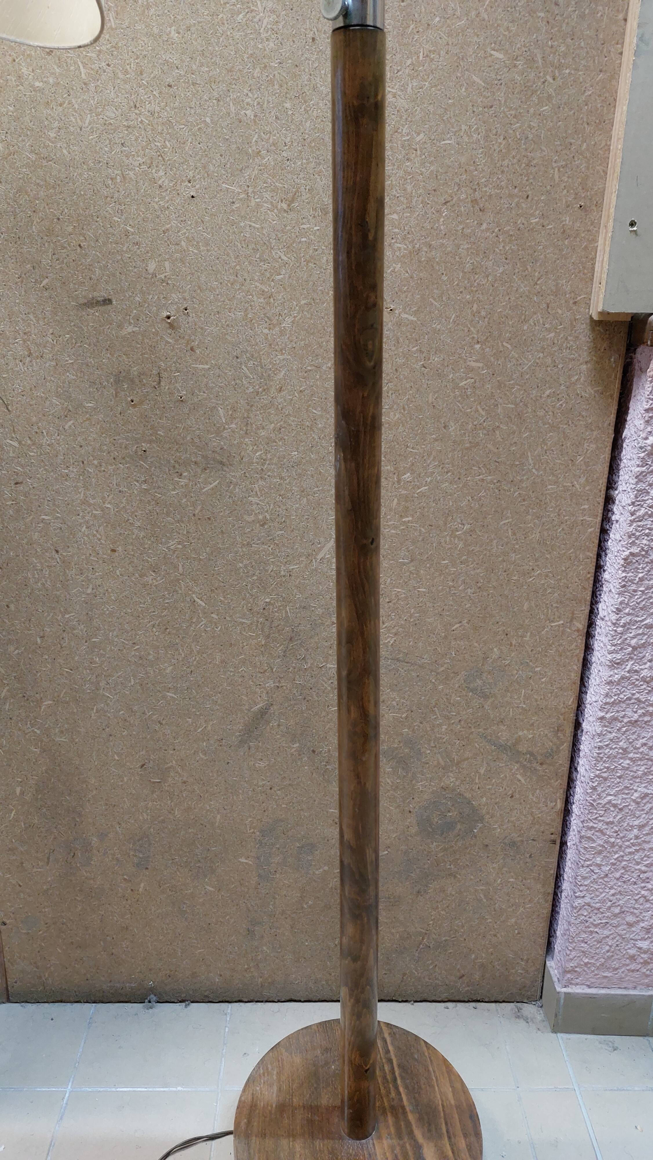 Vintage Reading Floor Lamp with adjustable height