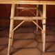 Pair of rattan bedside