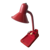 Red desk lamp with pencil holder 80/90'