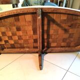 Two-seater sofa from the Louis XVI period, completely reupholstered