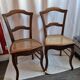 2 rattan chairs early twentieth century