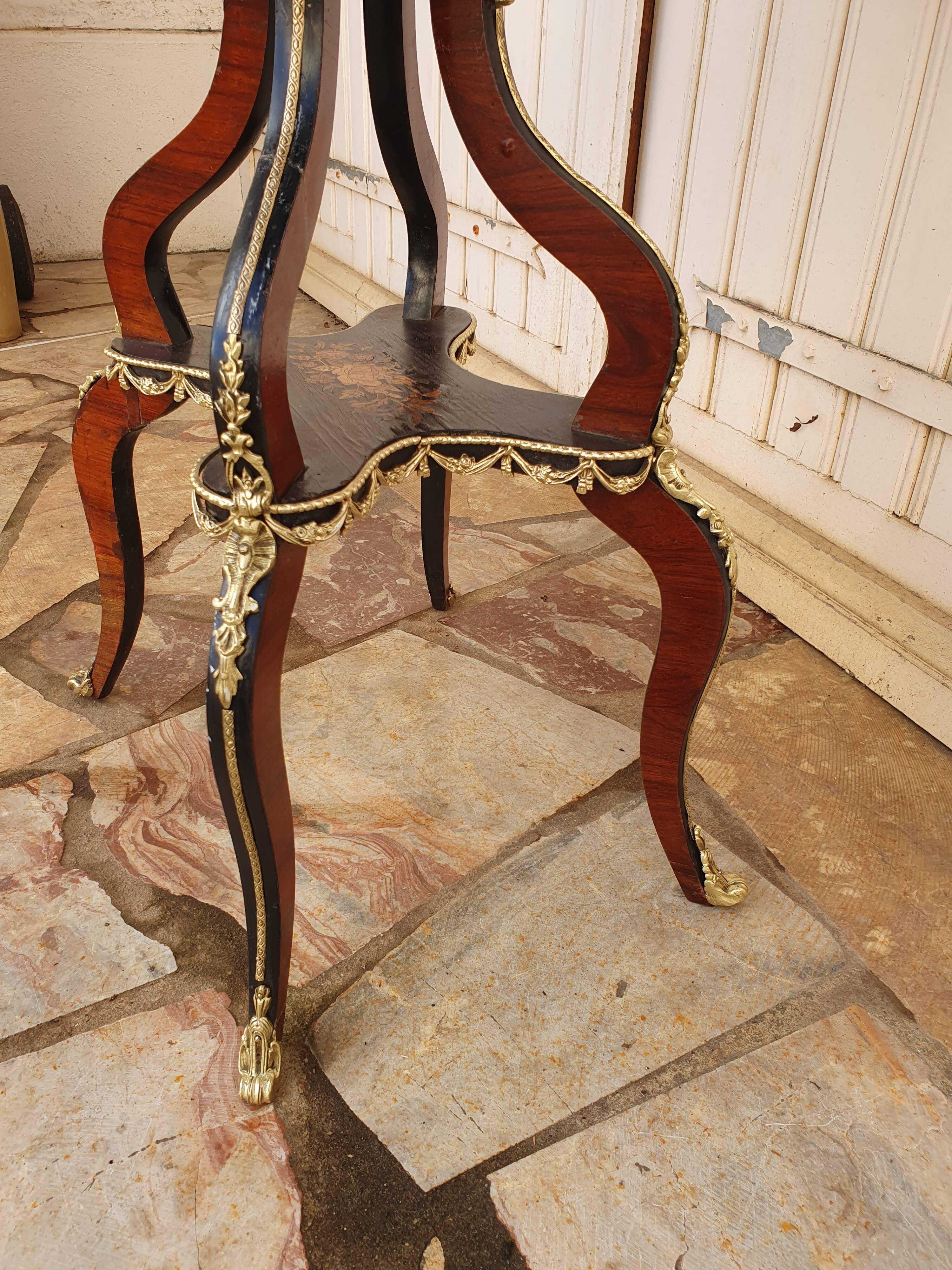 Napoleon III planter in marquetry, 1860 period