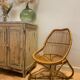 Fauteuils en rotin vintage