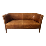 Leather bench