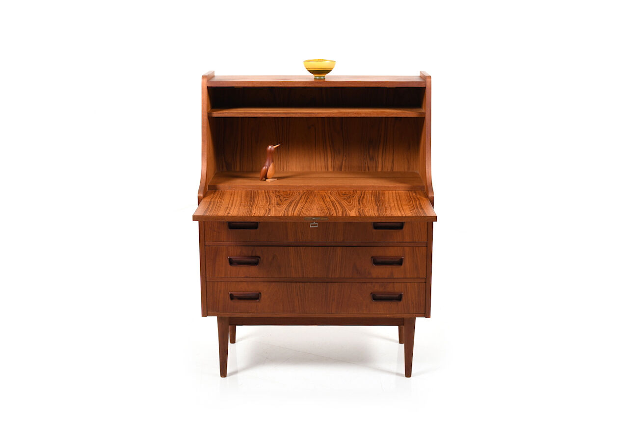 Danish teak writing desk
