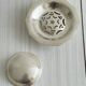 Silver-plated metal butter dish Coquillor