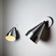 Pair Of R155 Adjustable Wall Lamps In Metallic By Raak Amsterdam, The Netherlands 1960S