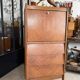 Vintage wooden secretary desk from the 50s