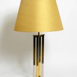 Paire de lampes de table en laiton XXL très rares des années 1970 de Vereinigte Werkstätten