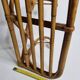 Vintage Rattan Wall Shelf with Hooks – 60s/70s