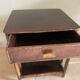 Vintage rattan bedside table