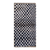 Tapis vintage turc de oushak tissé à la main 77x140 cm