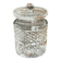 Confit jar / honey pot in signed Waterford crystal