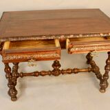 Louis XIII style writing table with Putti decoration