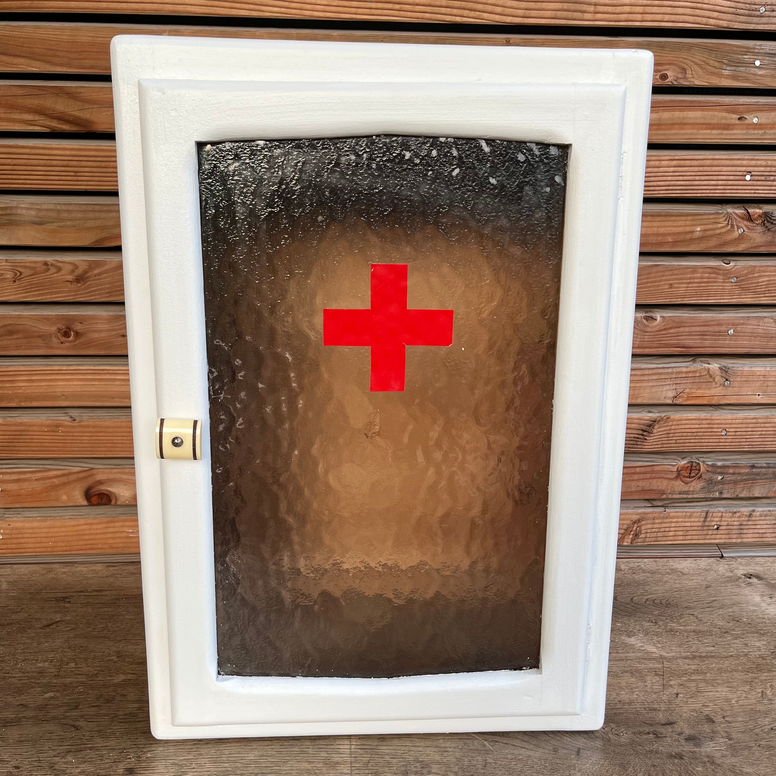 Glazed medicine cabinet