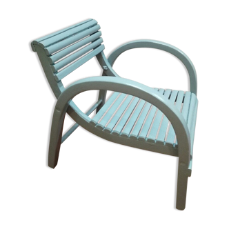 Chair wood curved kid