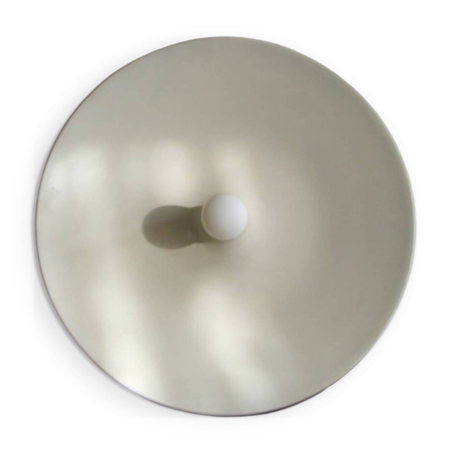 Aluminum wall light, Teka 7717-19 model, designed by Charlotte Perriand.