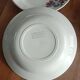 Set of 12 earthenware plates Salins, Nelly red