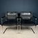 Mid-century Bauhaus style office chair set by Mart Stam for Stol Kamnik, 1980s.