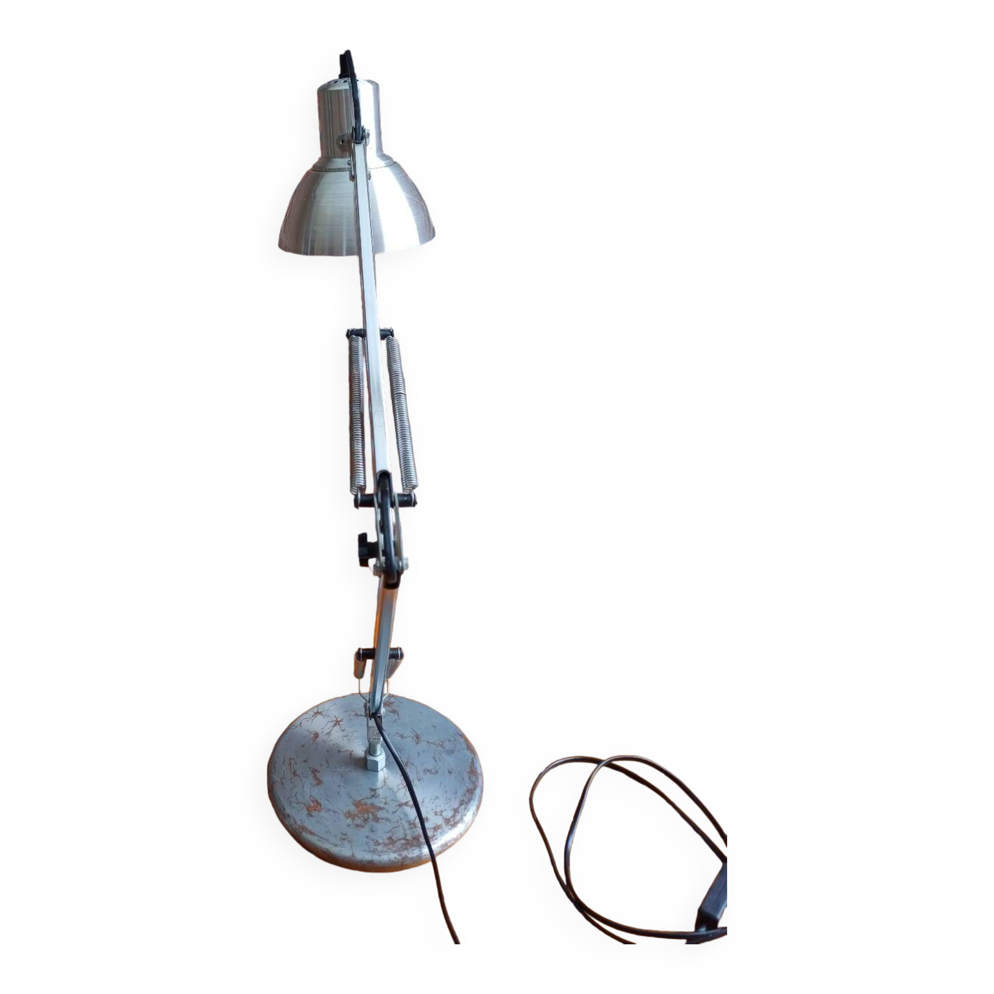 Aluminor lamp in chrome metal 80's