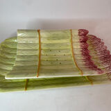 French porcelain asparagus dish