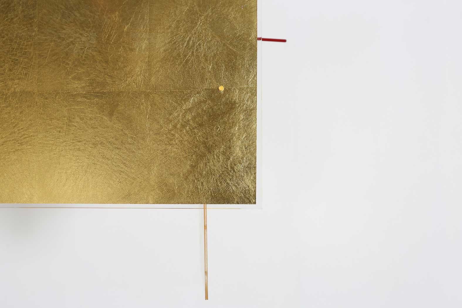 24 karat blau lamp by Ingo Maurer