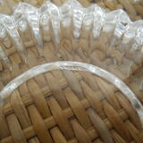 Vintage decorative glass ashtray