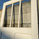 Glass door