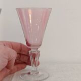 2 small old glasses