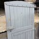 Solid oak door from the 19th century.