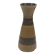 West Germany mustard diabolo vase