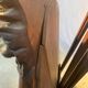Miroir en bois sculpté 100x62cm