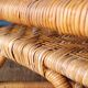 Rattan armchair in the style of Kay Fisker for R. Wengler. Danish work from the 1960s.