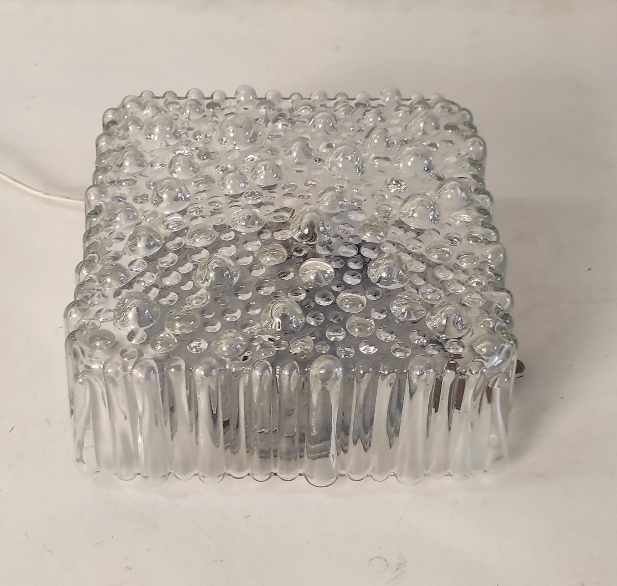 Bubble glass wall lamp/ceiling lamp (GM) – 60s