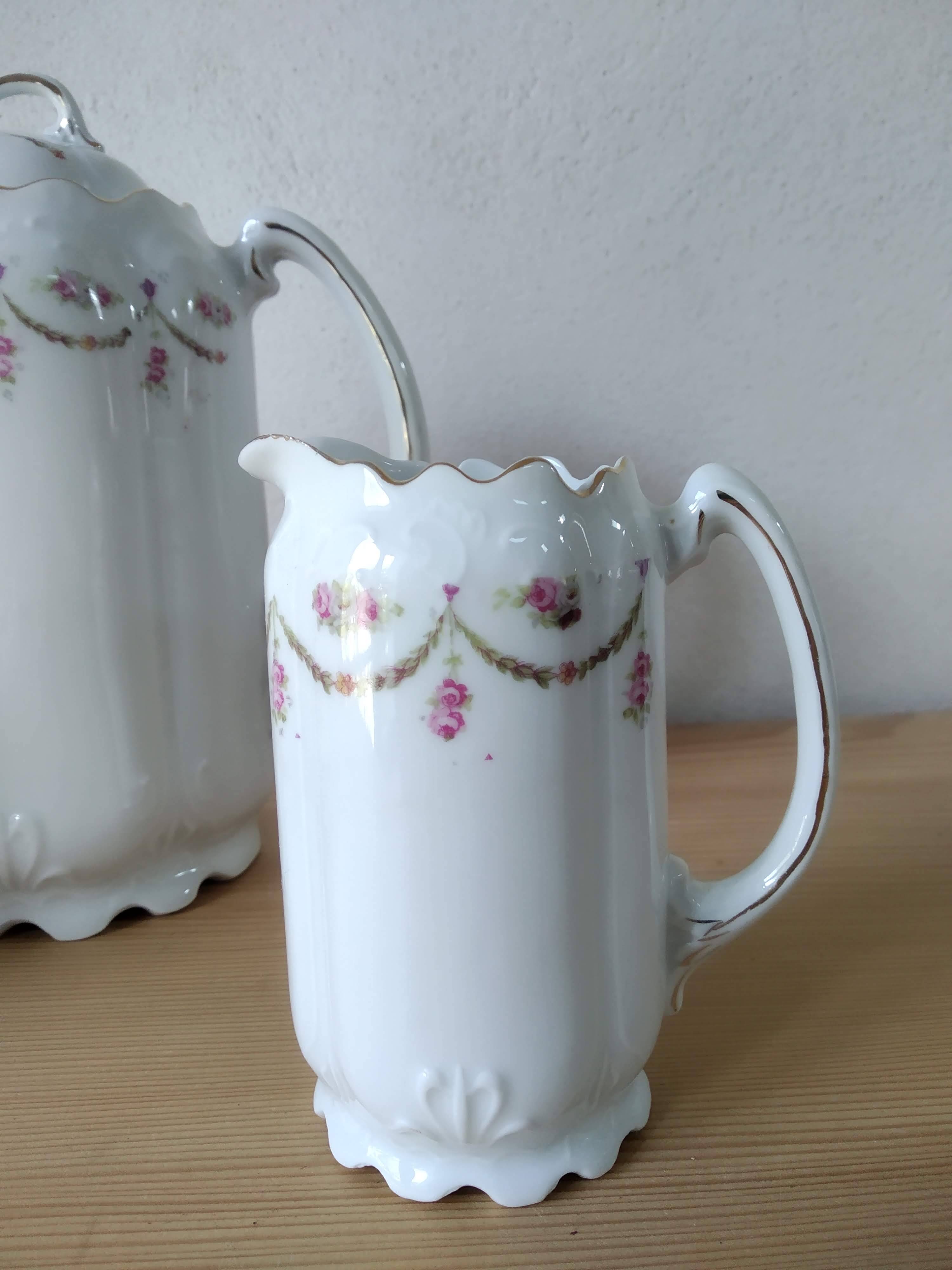 Limoges porcelain coffee service circa 1900