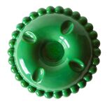 Tall Emerald Green Ashtray