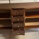 Enfilade vintage pieds compas