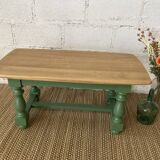 Solid wood coffee table