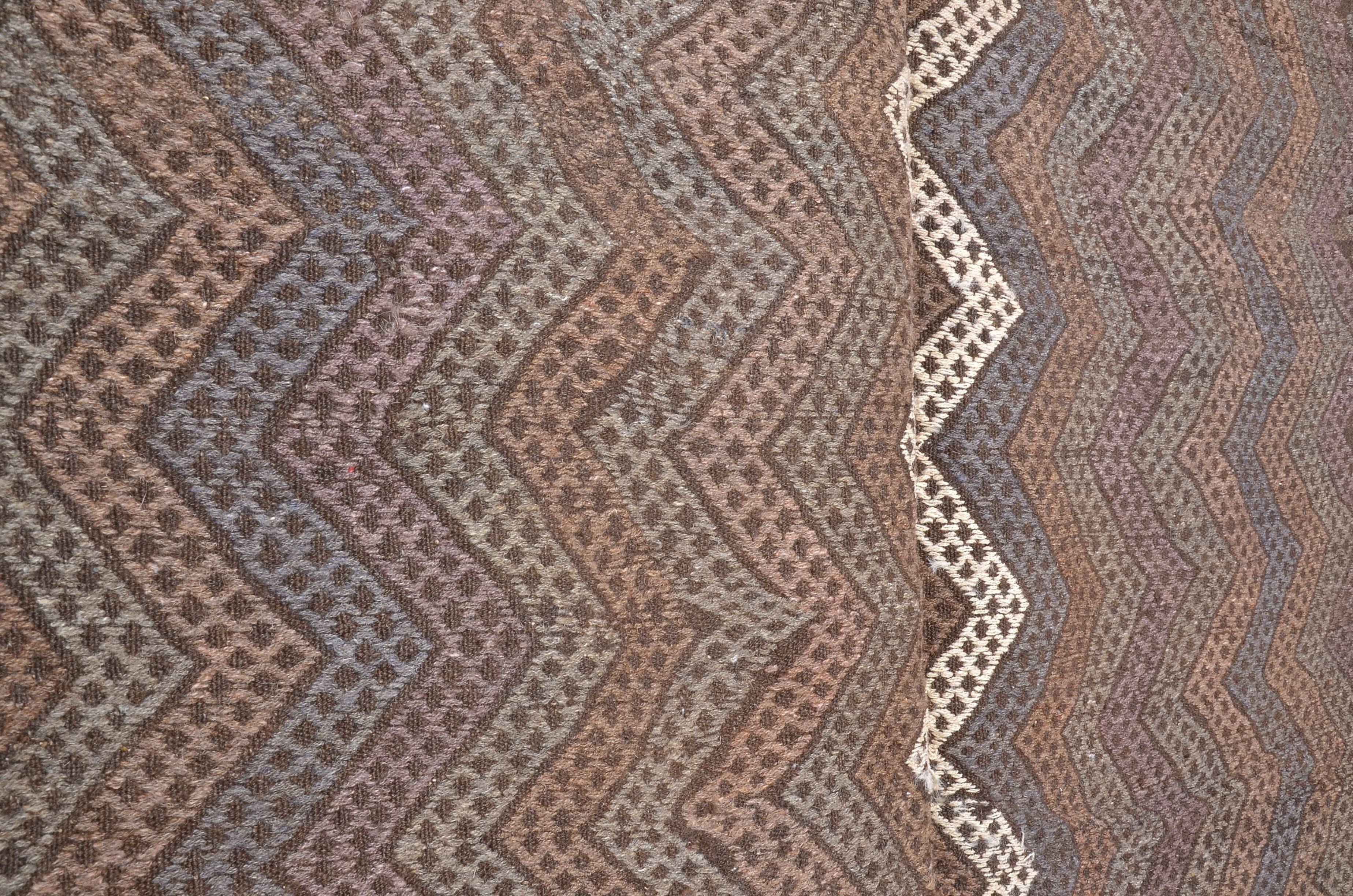 Oversize Vintage Floral Oushak Kilim Rug sku1866