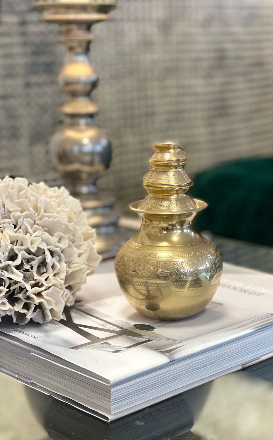 Indian Brass nesting pots