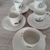 Cups and saucers
