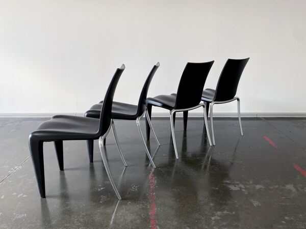 Chaise vintage Louis 20 par Philippe Starck pour Vitra, années 1990, ensemble de 4