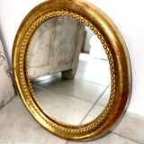 Old oval mirror early 20th century