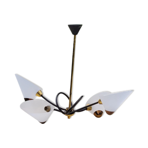 Lustre Arlus des années 60 4 bras