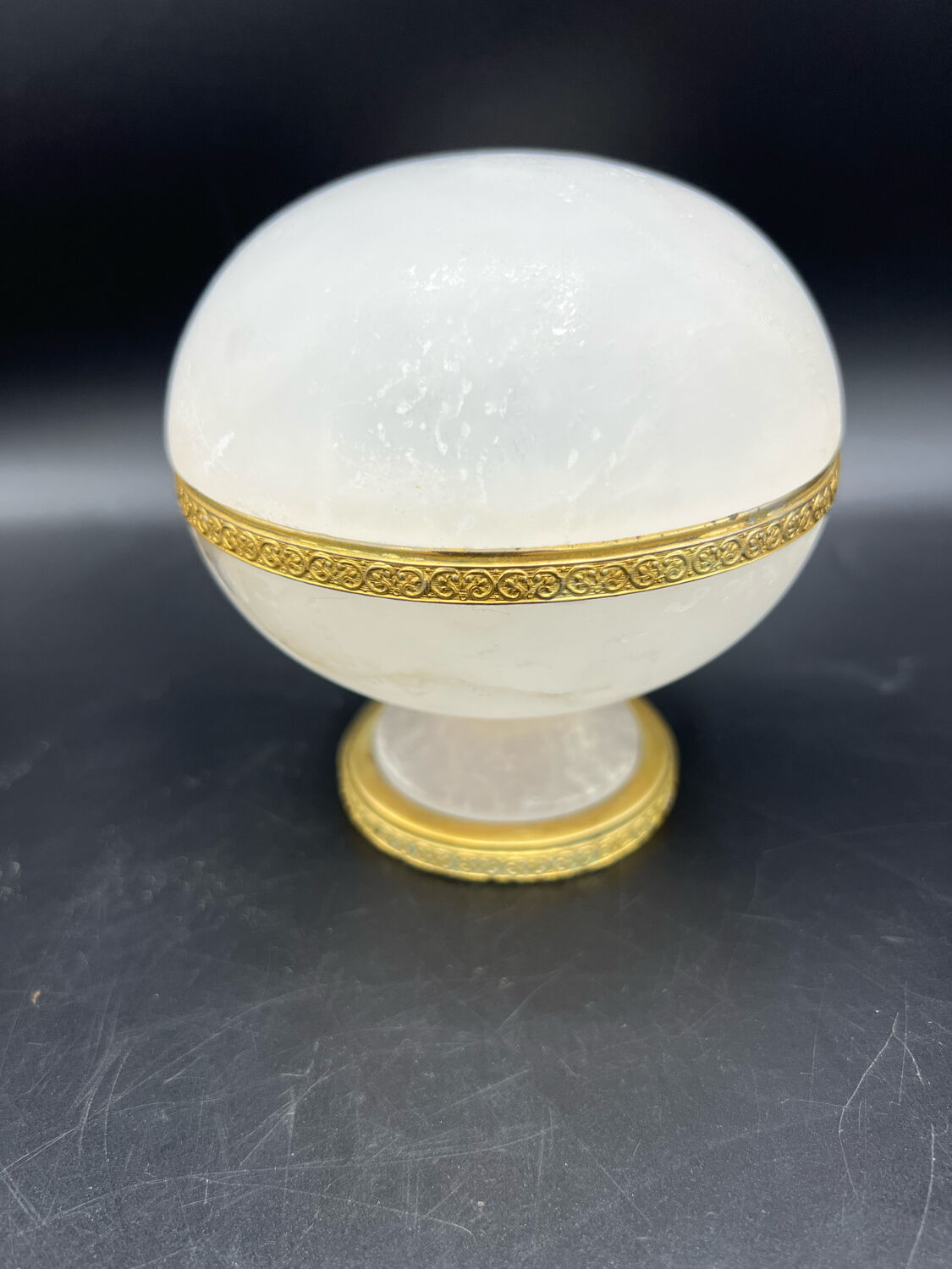 Vintage alabaster box