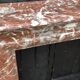 Louis XIV style fireplace in Rance marble, circa 1880.