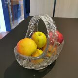 Coupe à fruit en cristal