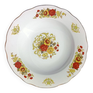 assiettes creuses x6 - digoin sarreguemines