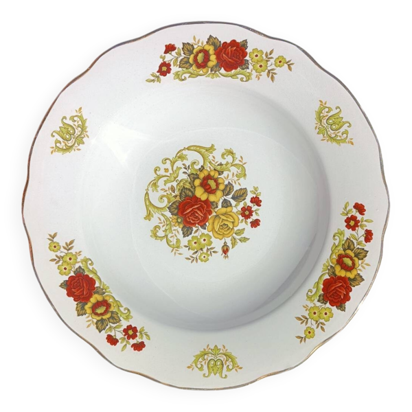 Assiettes creuses x6 Digoin Sarreguemines ��